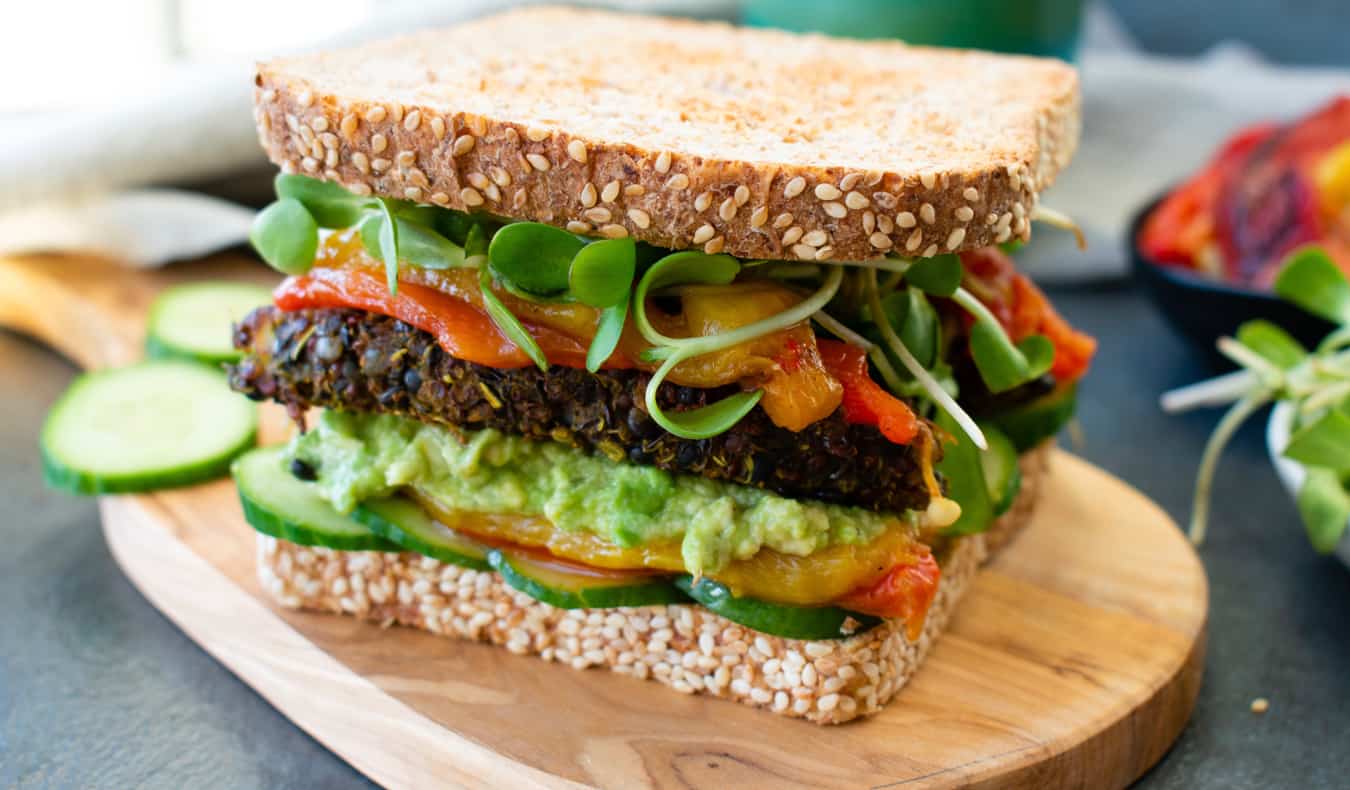 A vegan sandwich in Williamsburg, NYC